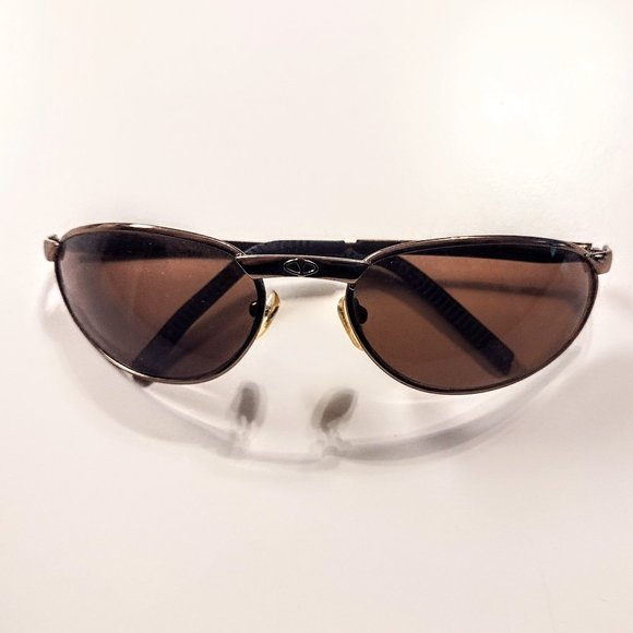Bronze Finish Fashion Sunglasses ~ Brown Oval Lens ~ Sturdy Metal Frames ~ GVC - Picture 11 of 11